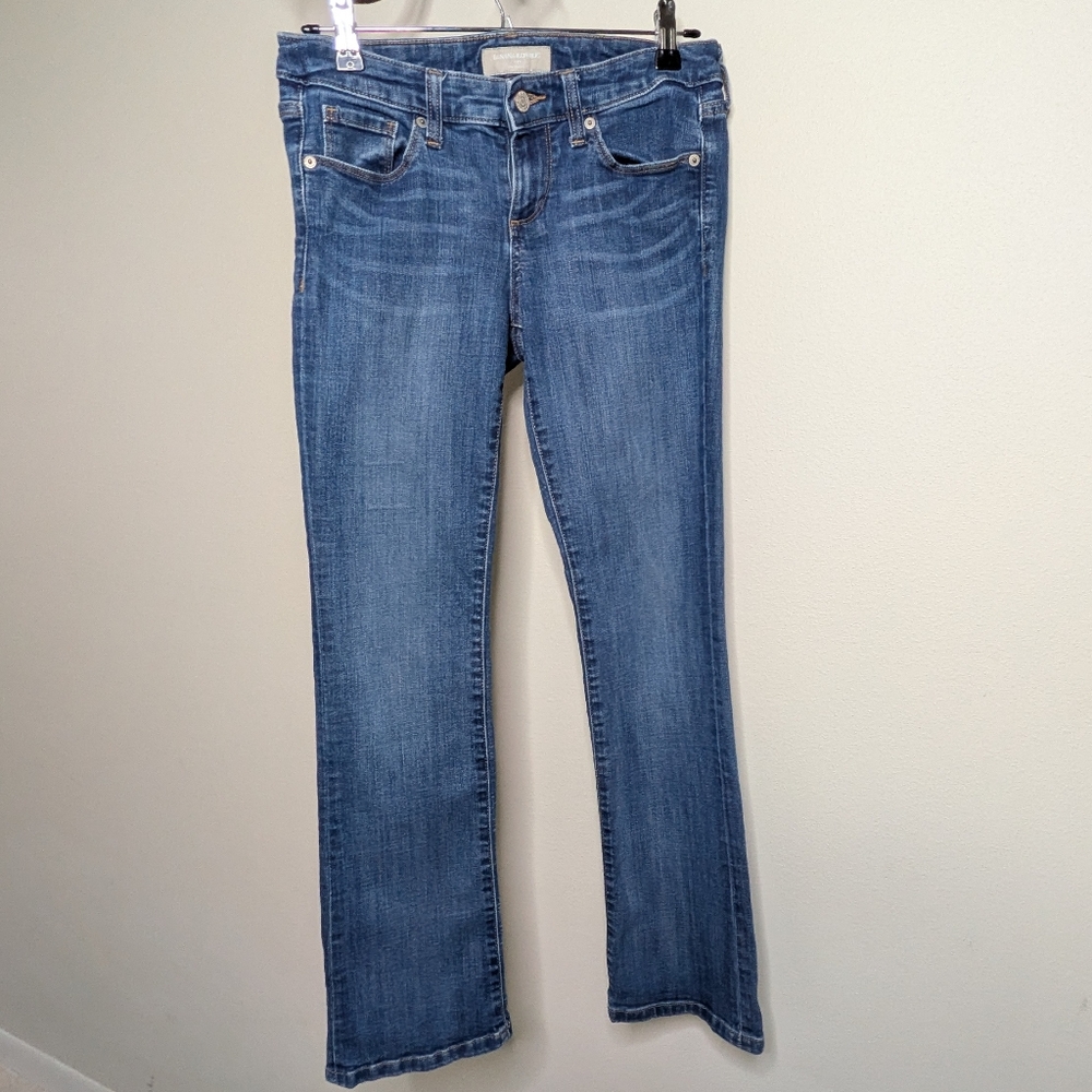Banana Republic Women's Boot Cut Jeans in Blue